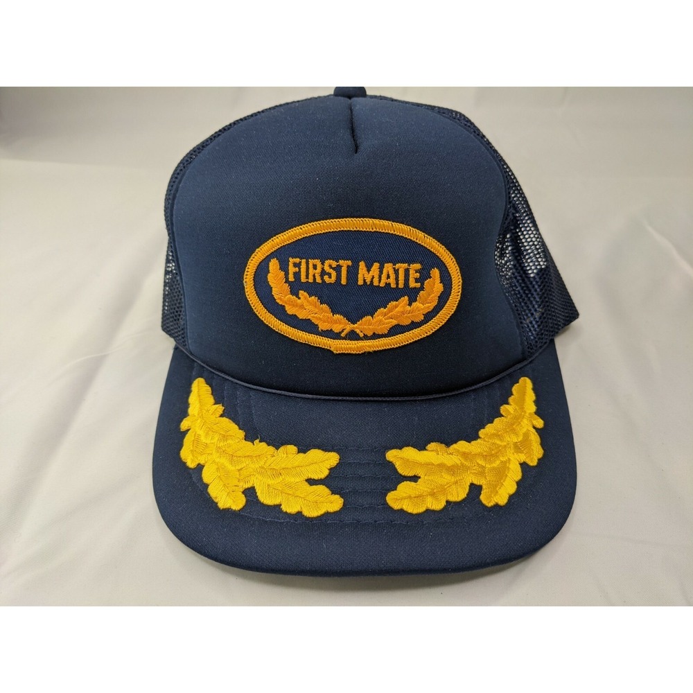 YoungAn Hat Co‎ Snapback Hat First Mate Mesh Foam Scrambled Eggs